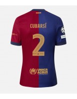 Barcelona Pau Cubarsi #2 Hjemmedrakt 2024-25 Korte ermer